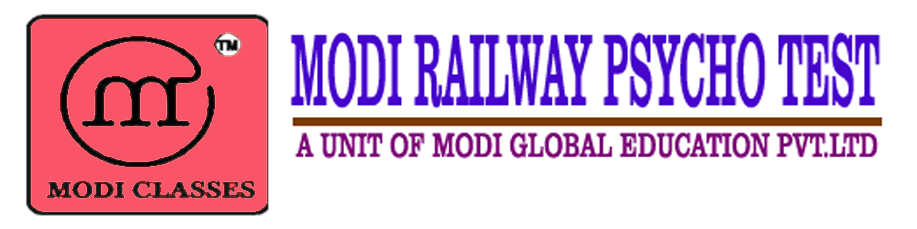 Modi Railway Psycho Test Classes